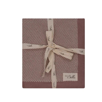 Bebe Bella Popcorn Knit Carriage Blanket