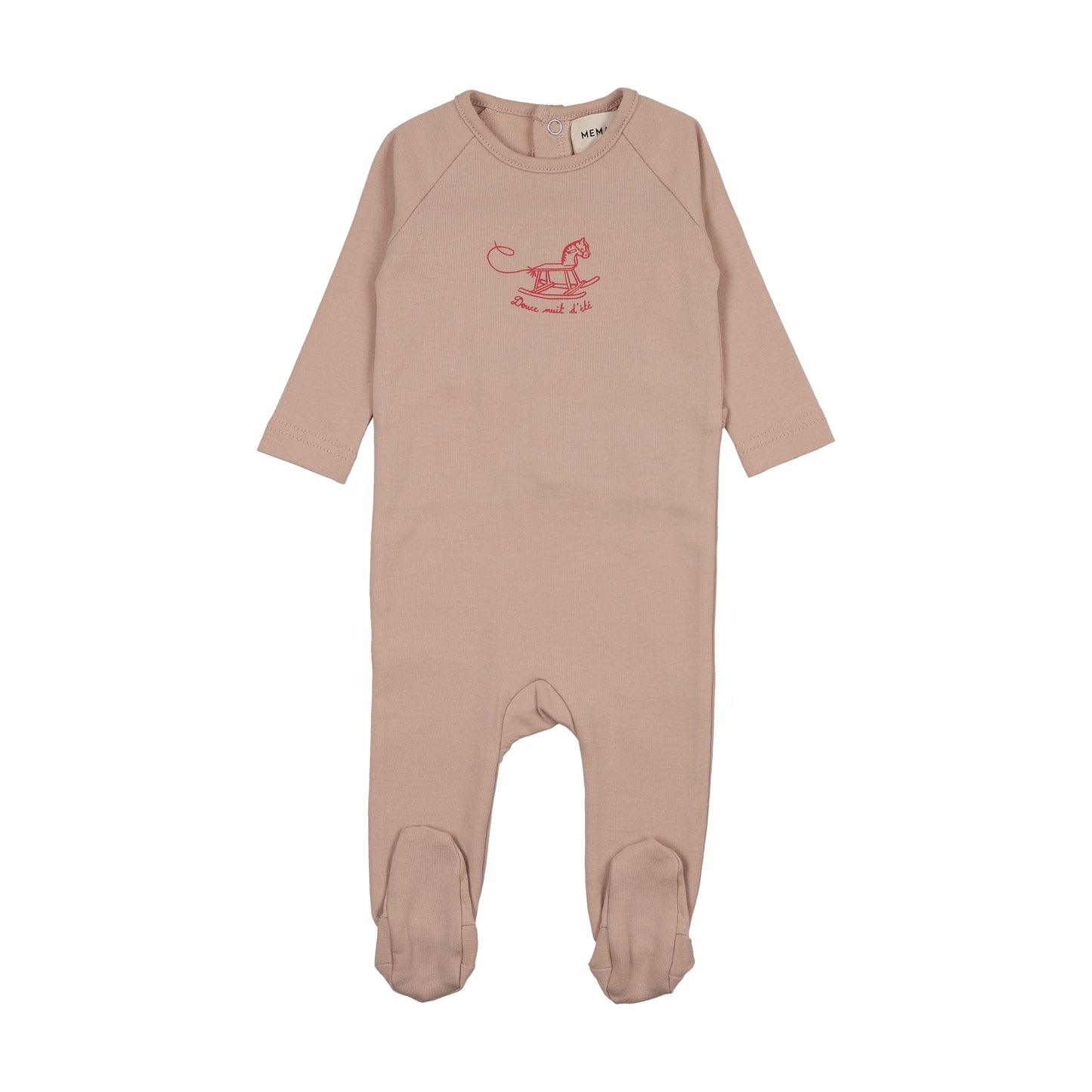 Mema Knits Horse Rocker Footie