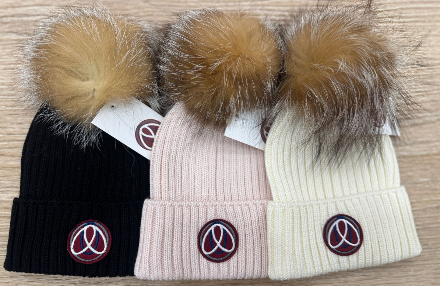 Ellabee Ribbed Fox Beanie