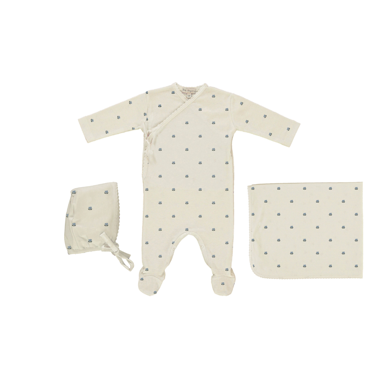 Bebe Organic Lisa Wrap Layette Set