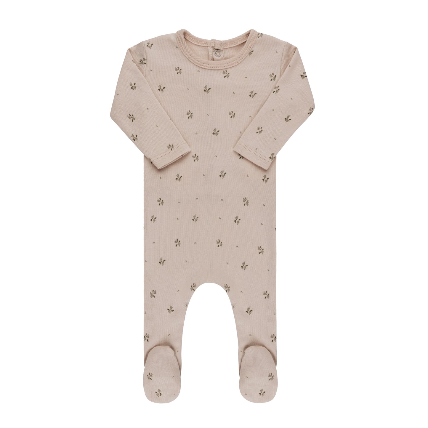 Aurora By Ely's & Co. Floral Printed Footie