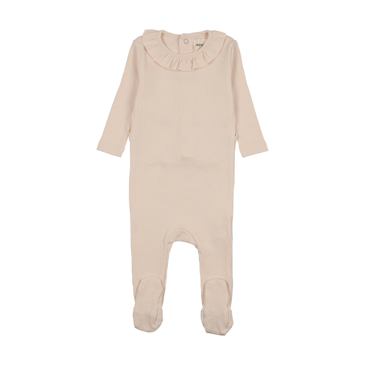 Mema Knits Rib Collared Footie