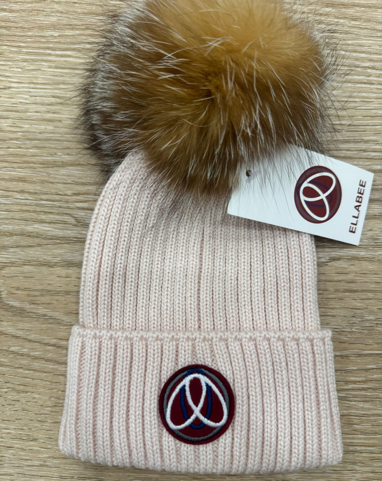 Ellabee Ribbed Fox Beanie