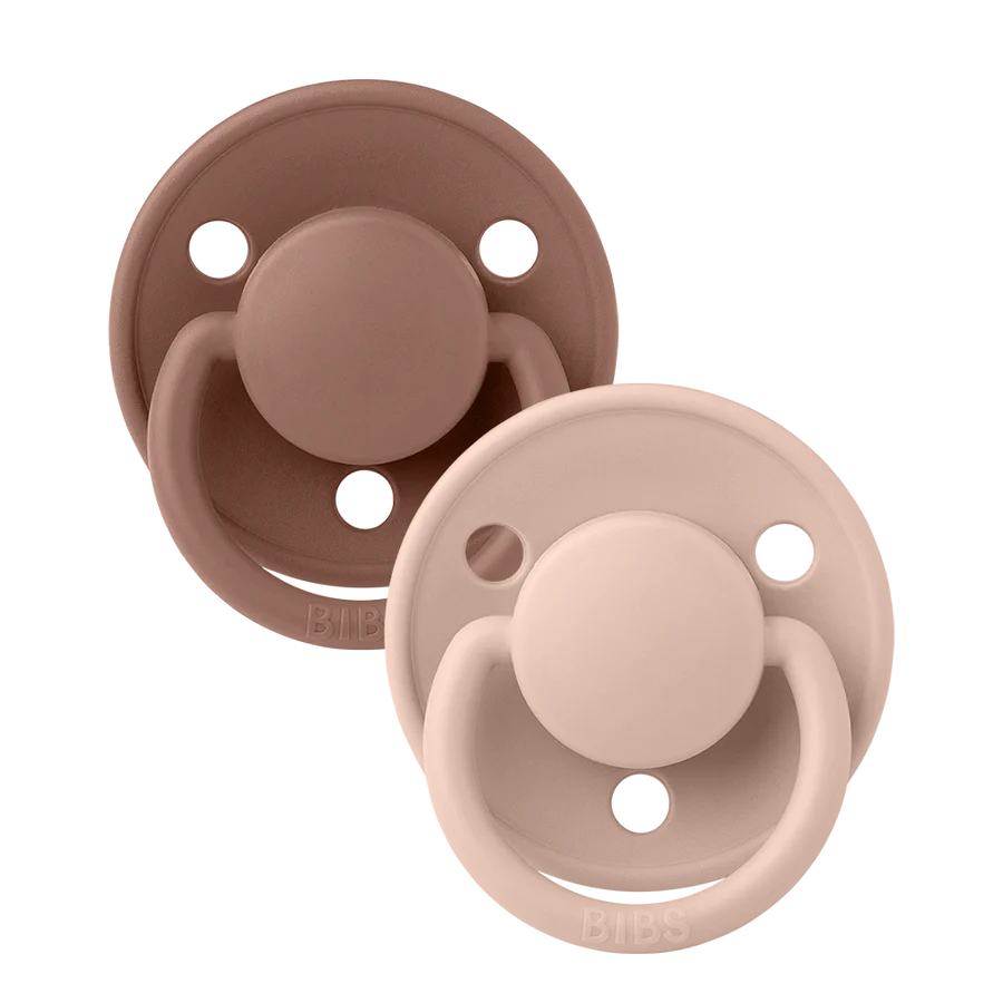 Bibs De Lux Pacifier 2pk Silicone