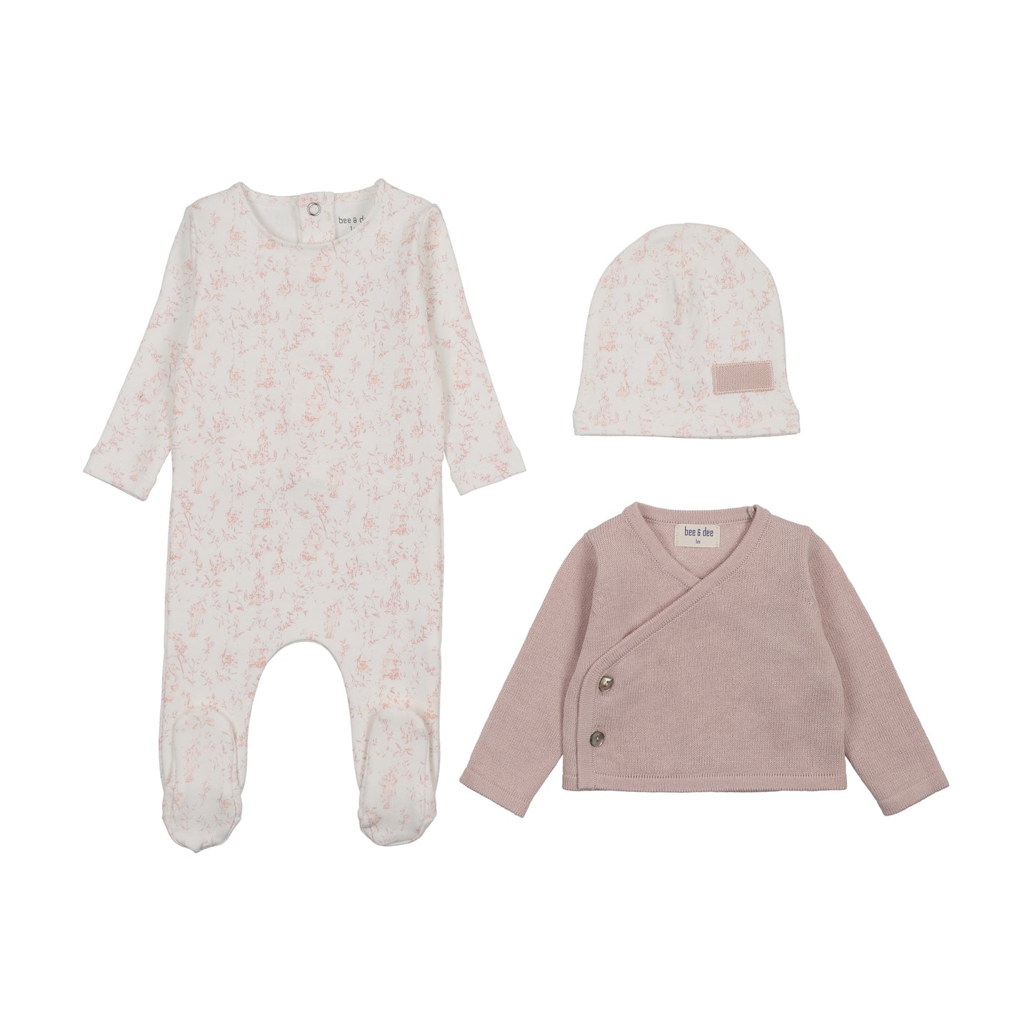 Bee and Dee Birdcage Toile Outfit
