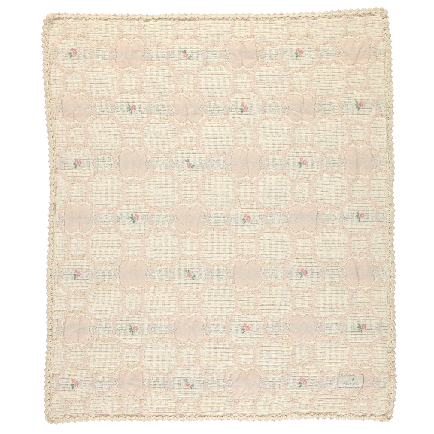 Bebe Organic Cleo Floral Blanket
