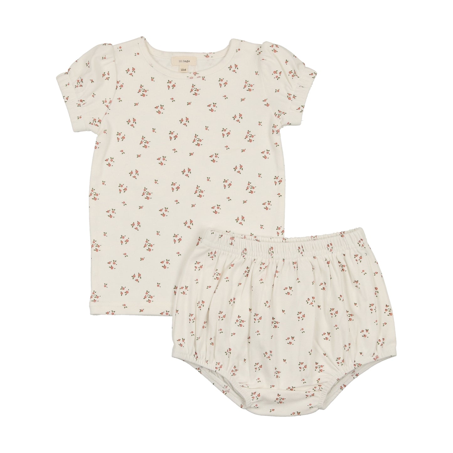 Lilette Dainty Floral Short Sleeve Set