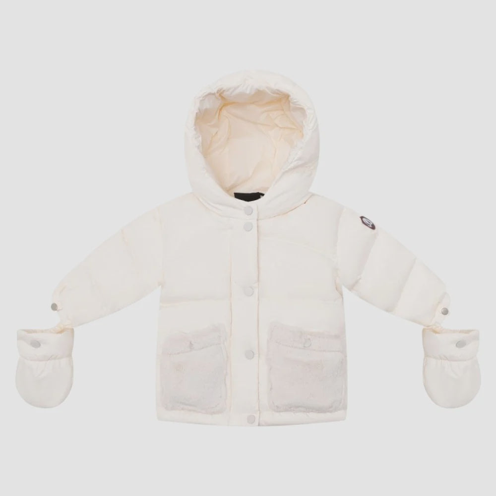 Ellabee Quincy Enfant Down Jacket Off White