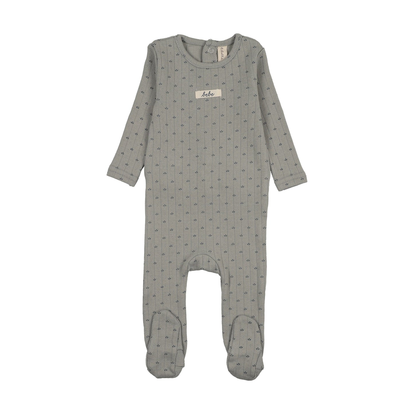 Lilette Floret Print Footie