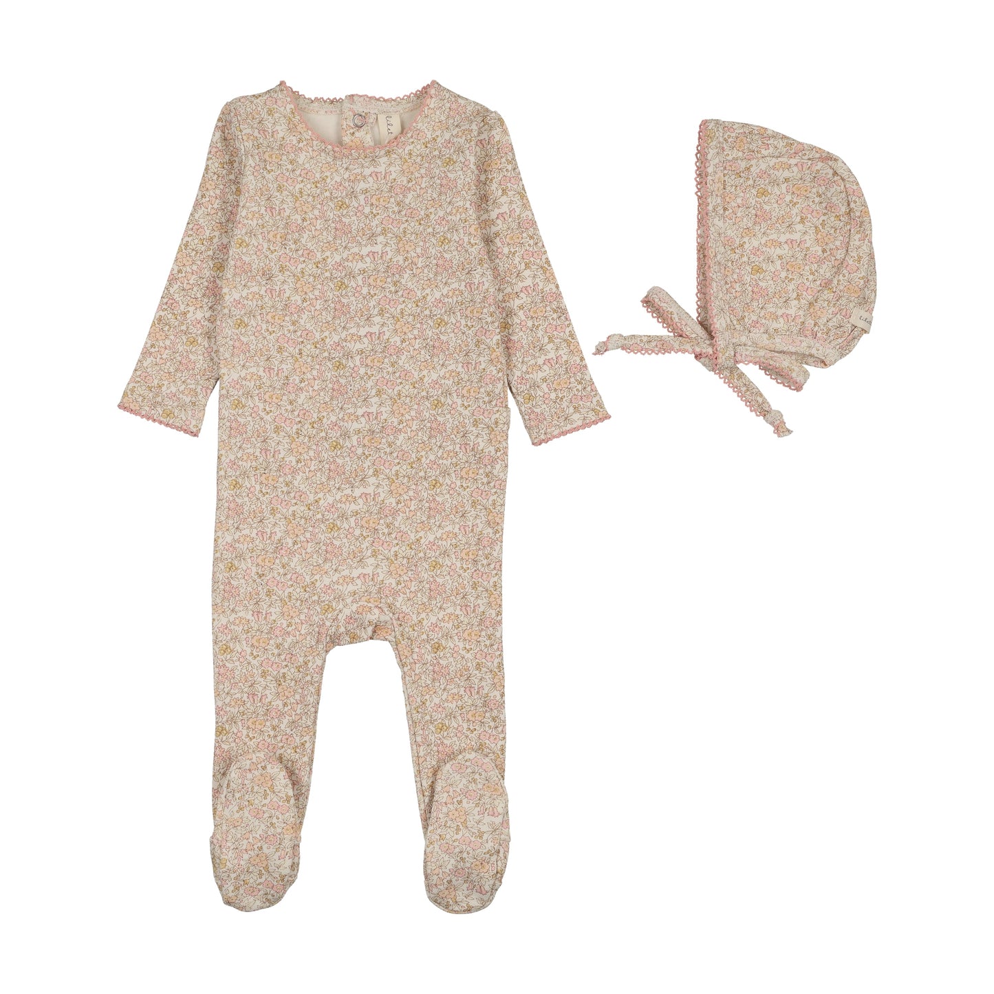 Lilette Liberty Floral Footie Set