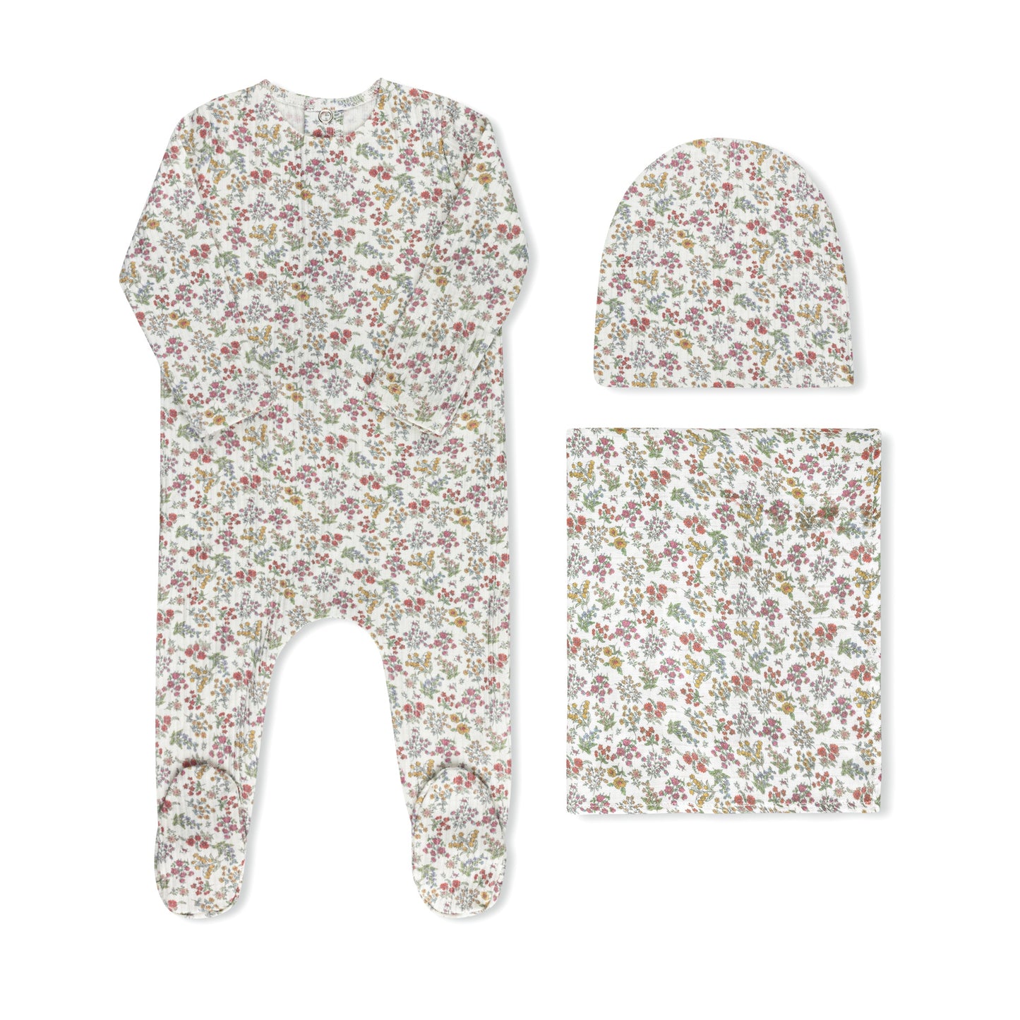 Tricot Bebe Liberty Print Layette Set