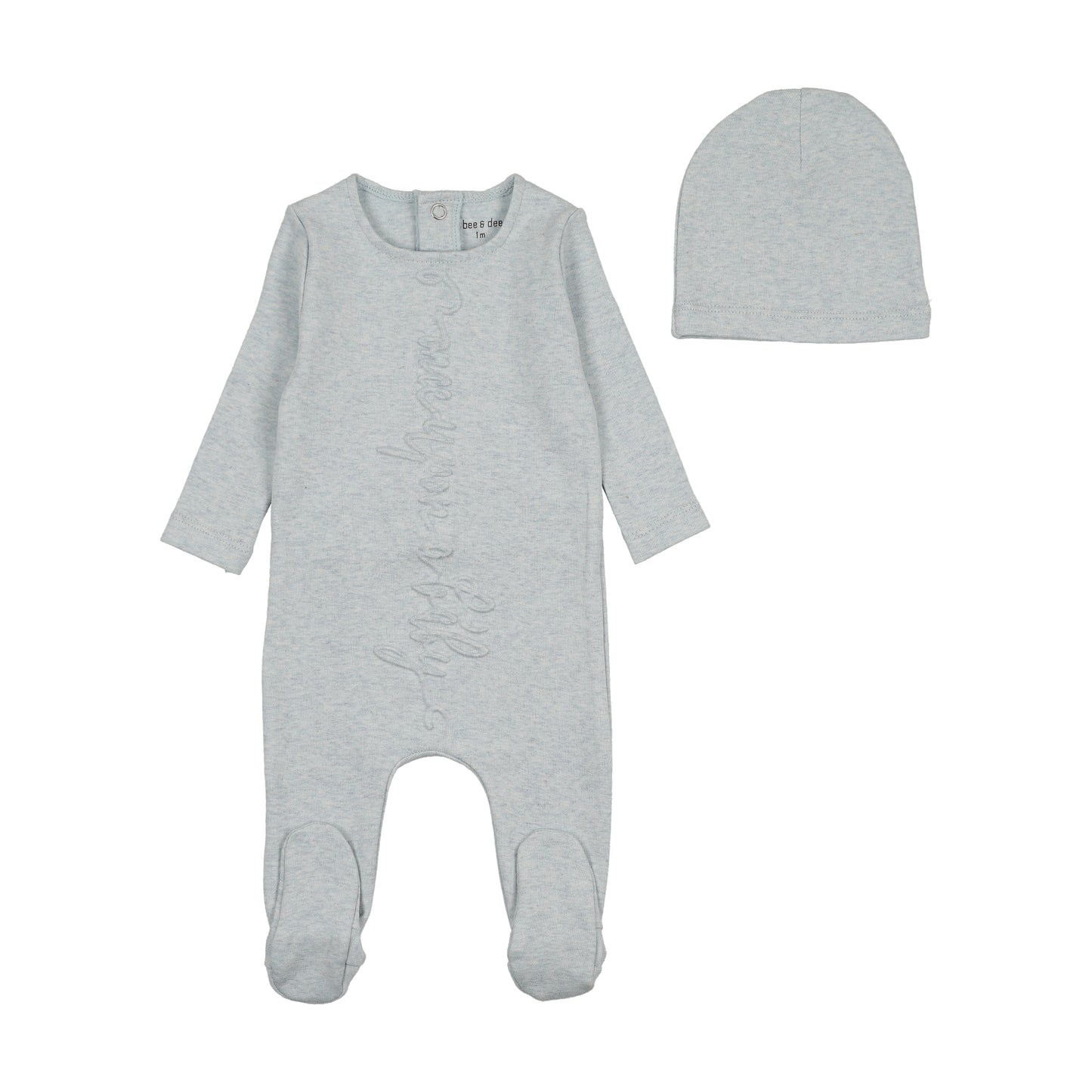 Bee and Dee Once Upon A Baby Footie Set