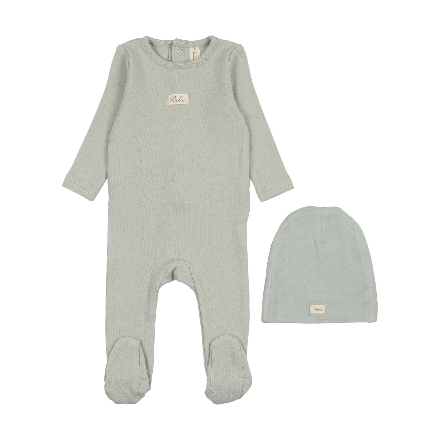 Lilette Pointelle Bebe Footie Set