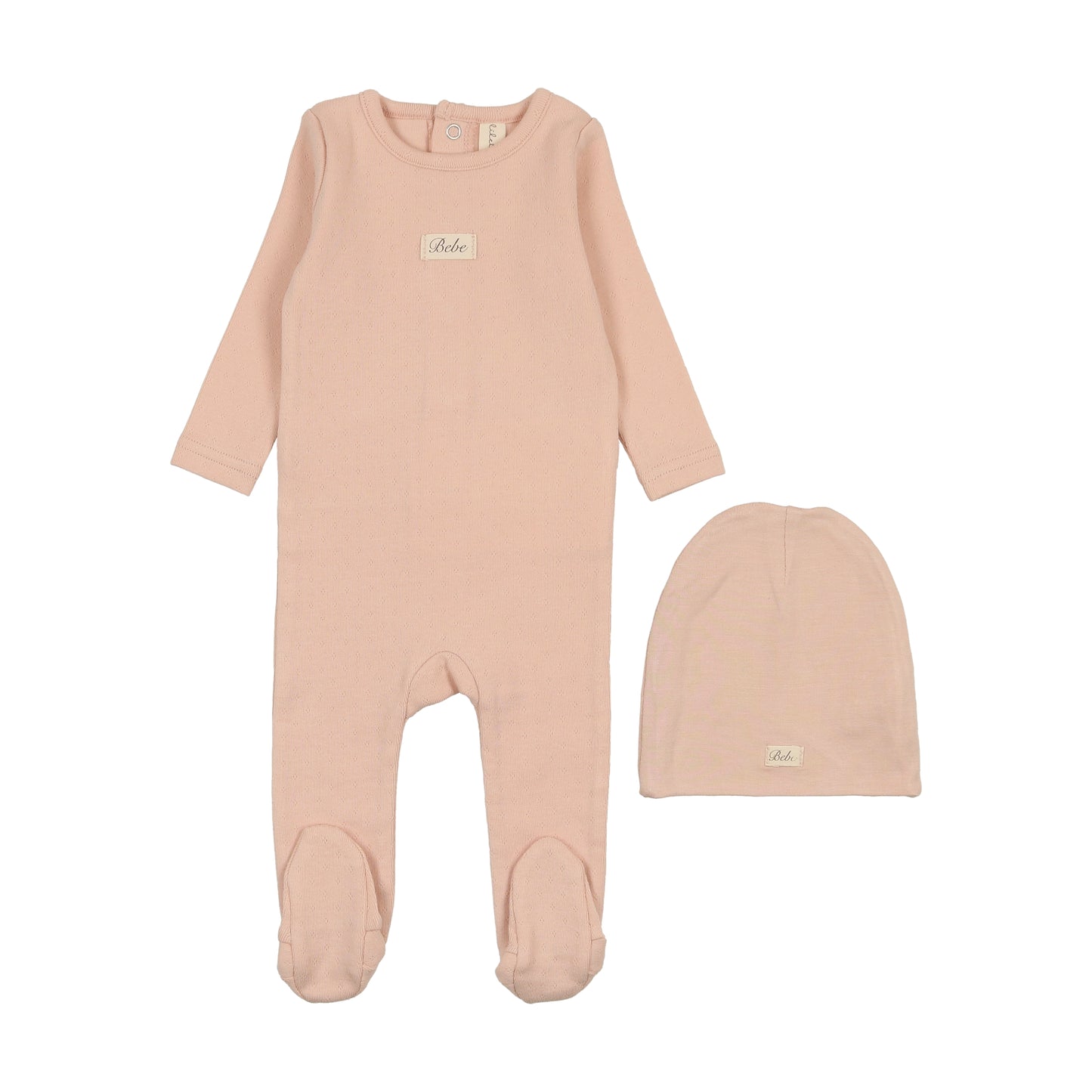 Lilette Pointelle Bebe Footie Set