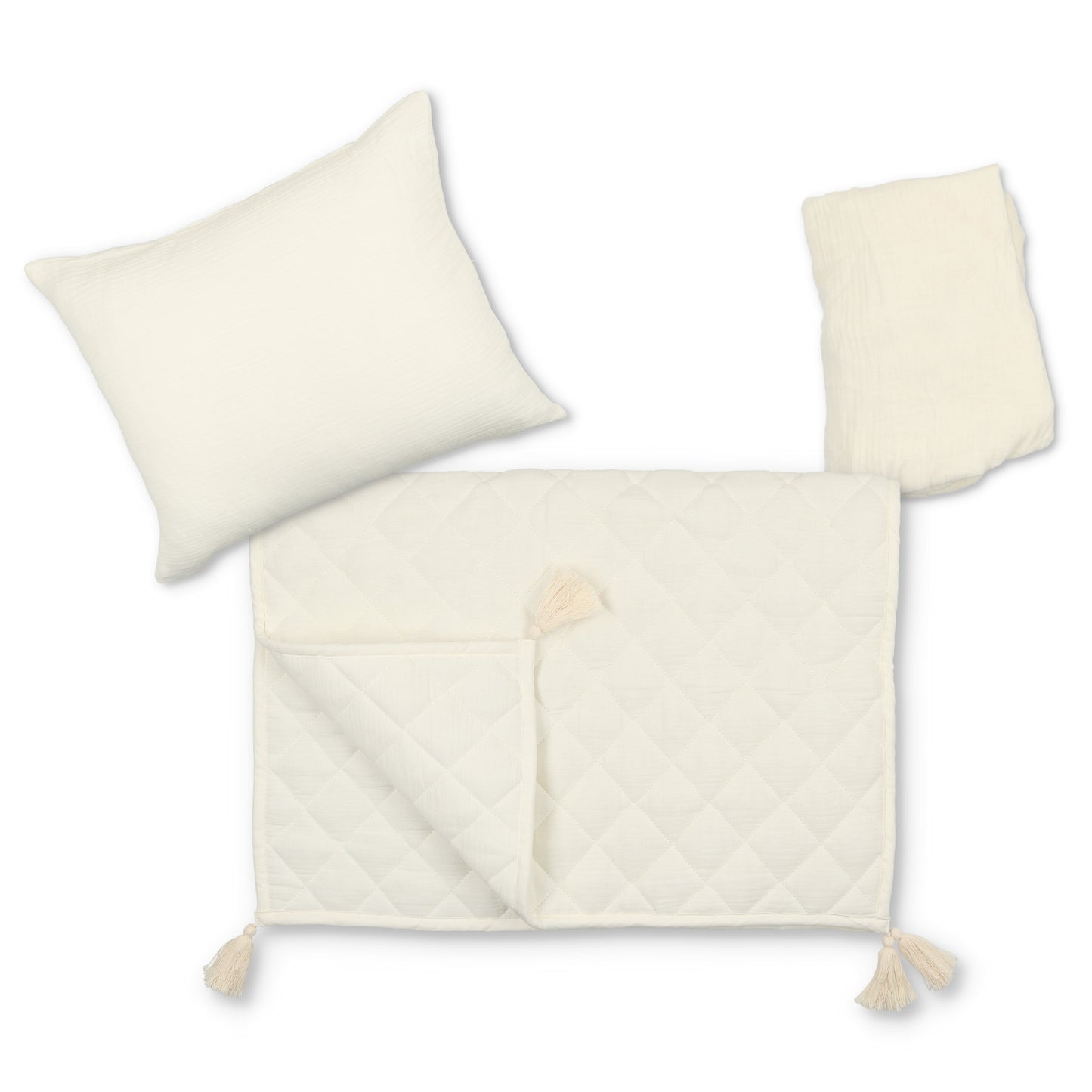Mini Manilla Muslin 3 Pc Linen Set