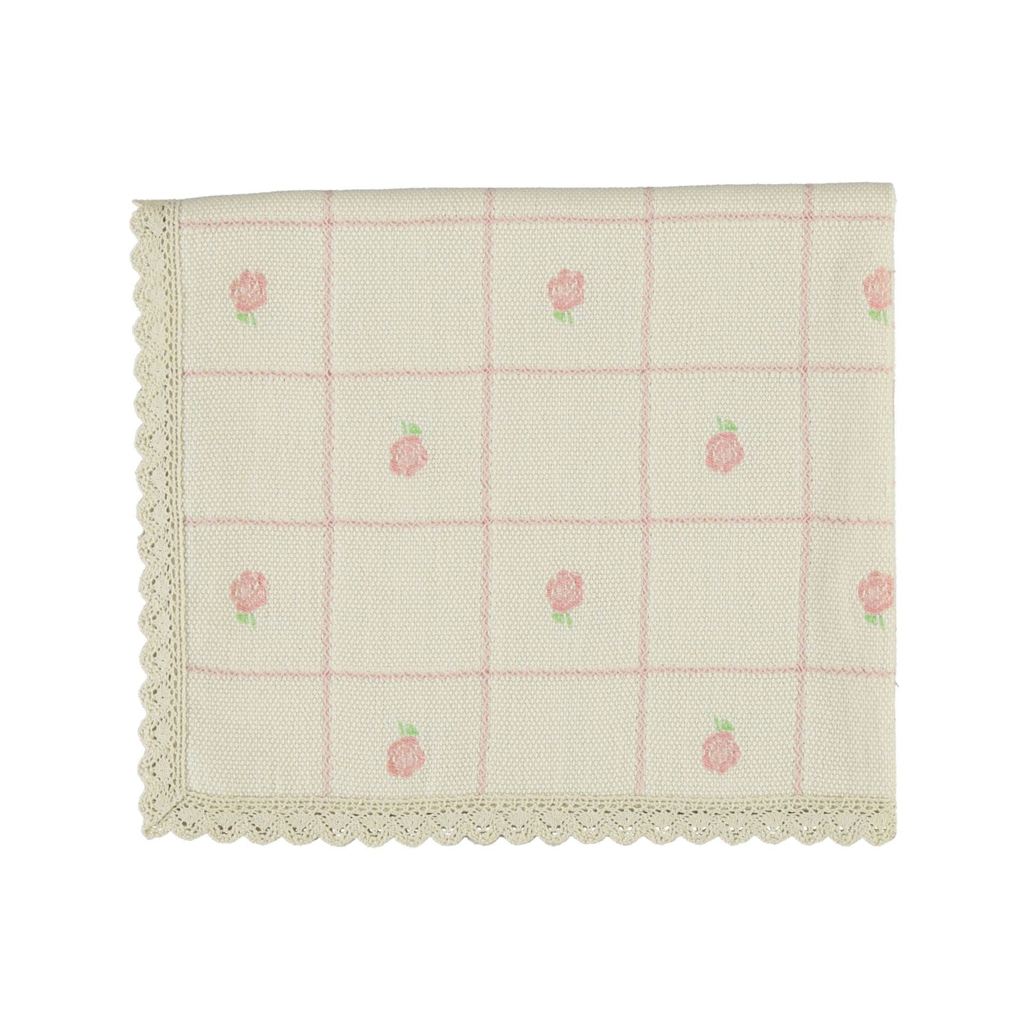Bebe Organic Rosie Jacquard Blanket