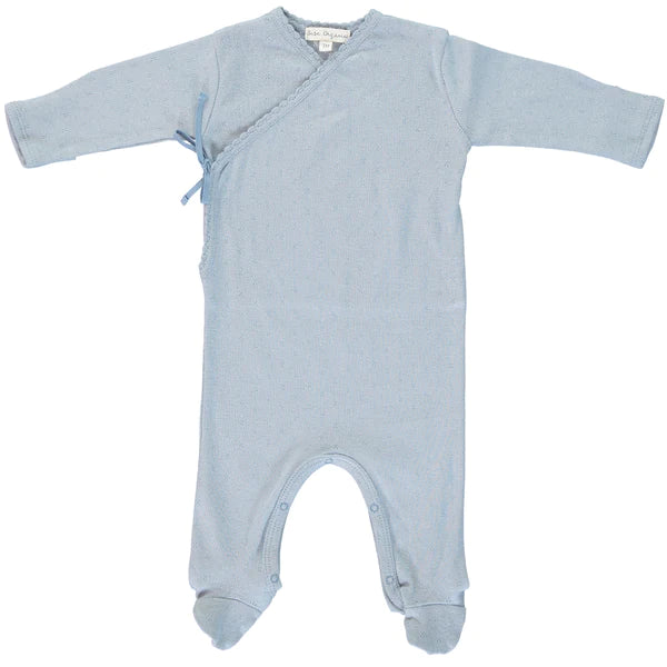 Bebe Organic Bebe Warp Overall Footie