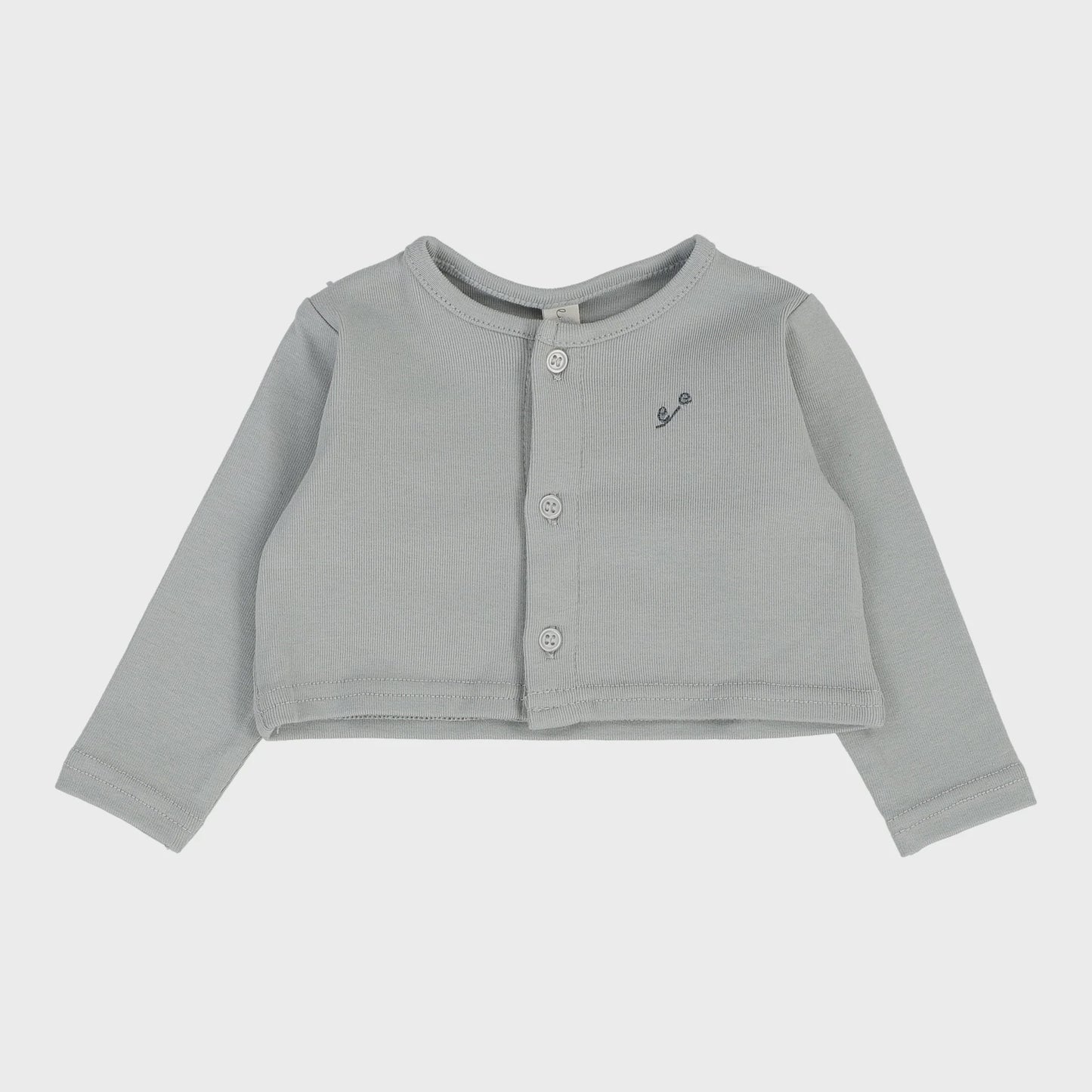 Lilette Embroidered Bud Cardigan