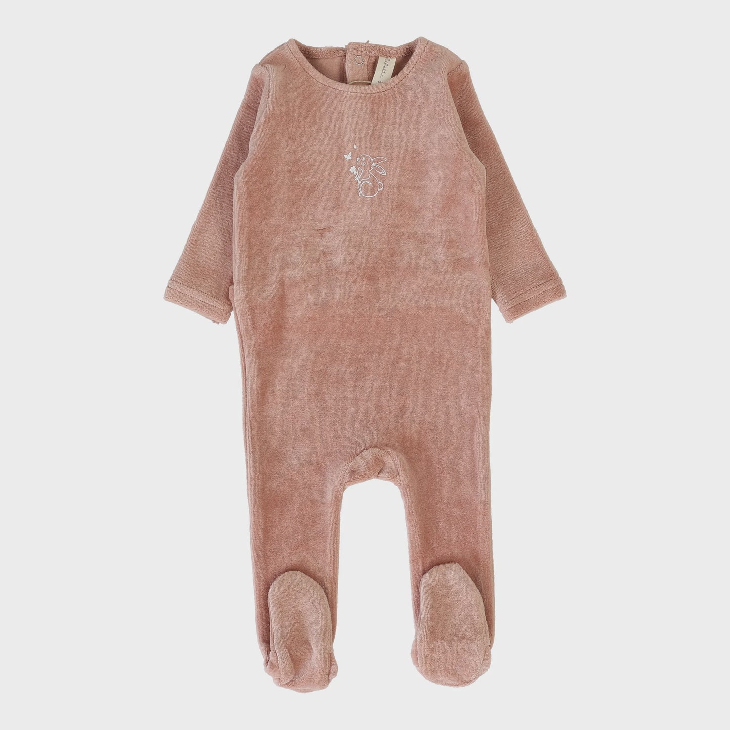 Lilette Velour Forest Graphic Footie
