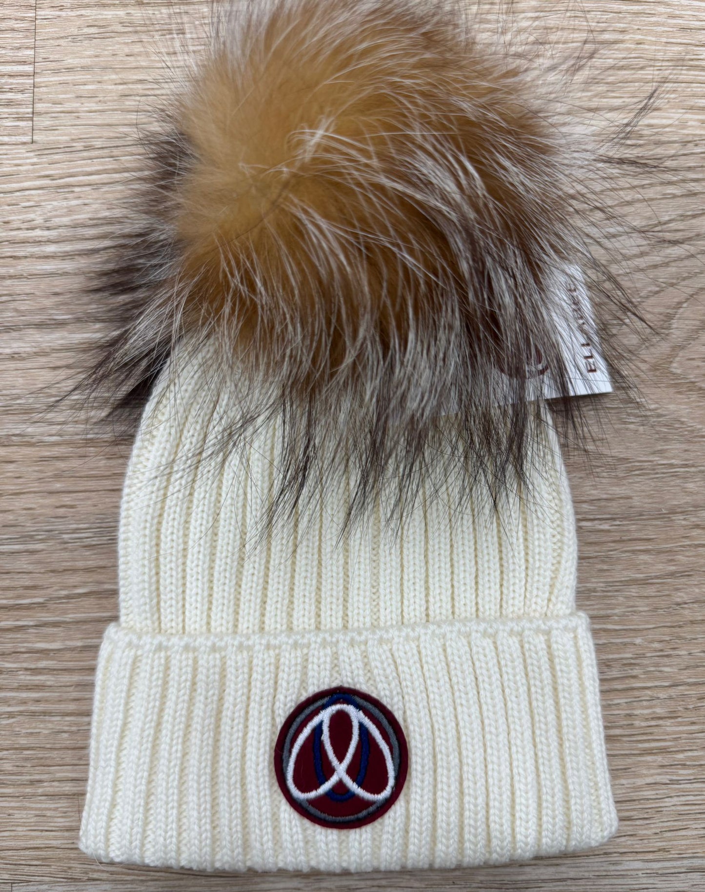 Ellabee Ribbed Fox Beanie