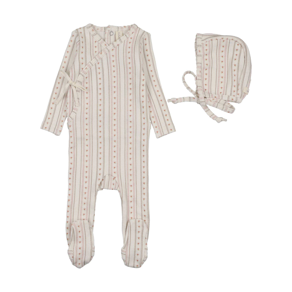 Lilette Linear Printed Footie Set AW26