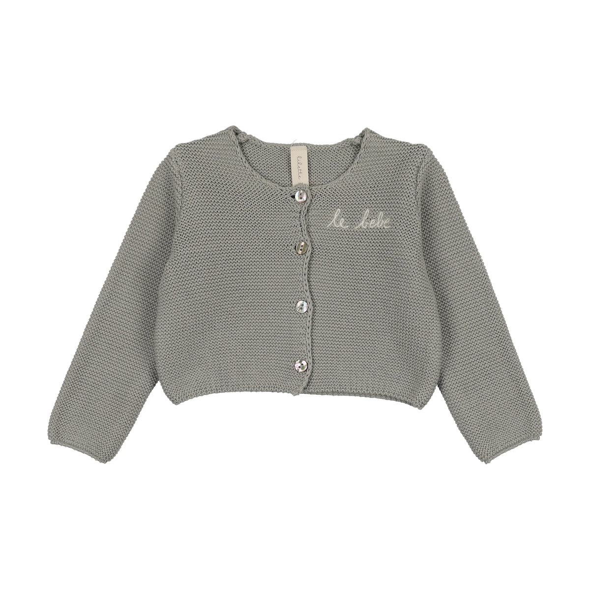 Lilette Le Bebe Knit Cardigan and Bonnet