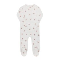 Ely's & Co. Velour Leaf Footie