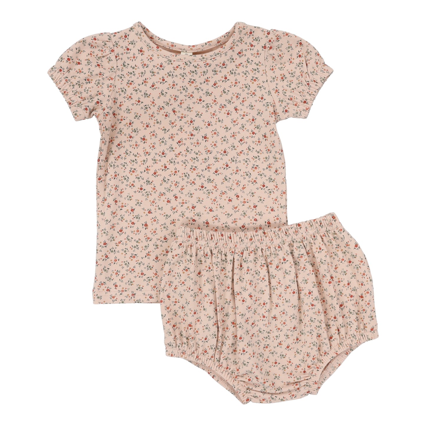 Lilette Bouquet Floral Short Sleeve Set