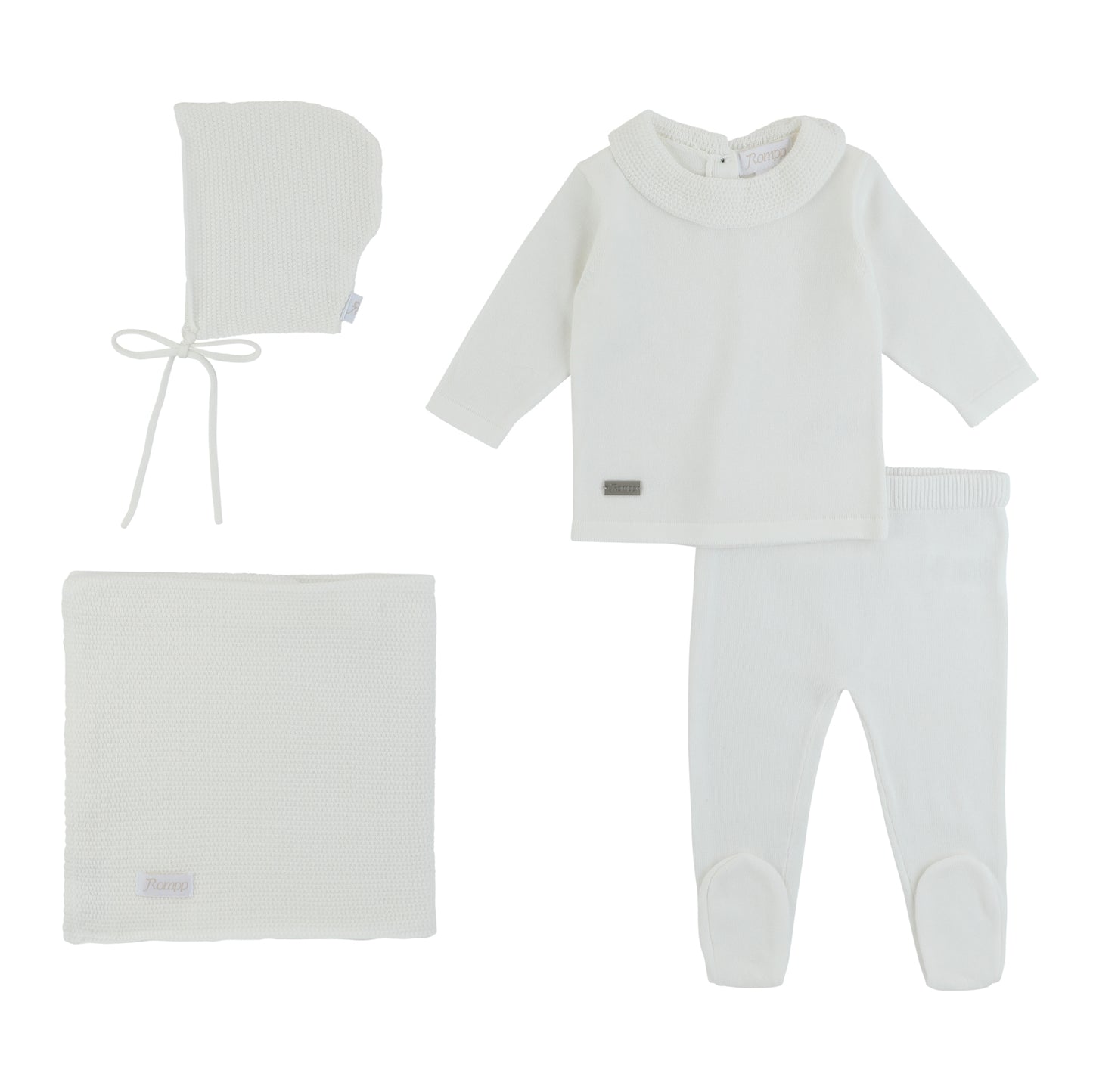 Rompp White Trim Collar Bris Set