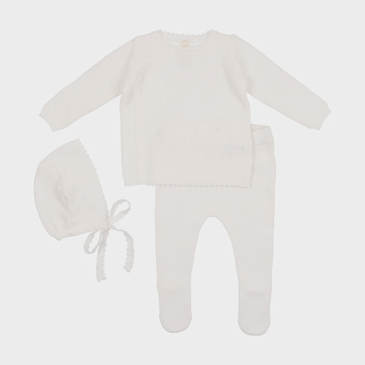 Lilette Pointelle Bris Set/Blanket