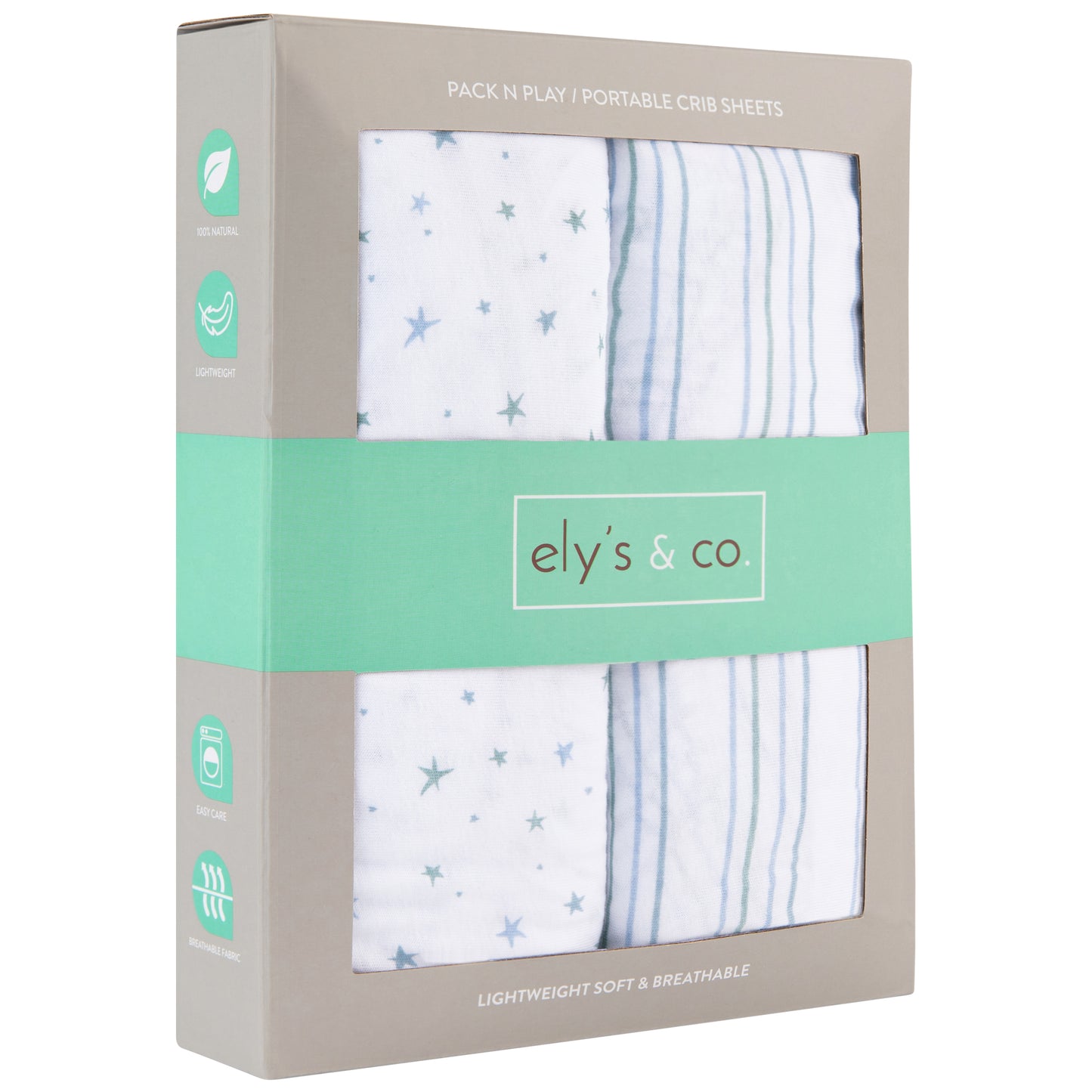 Ely's & Co. Crib Sheets