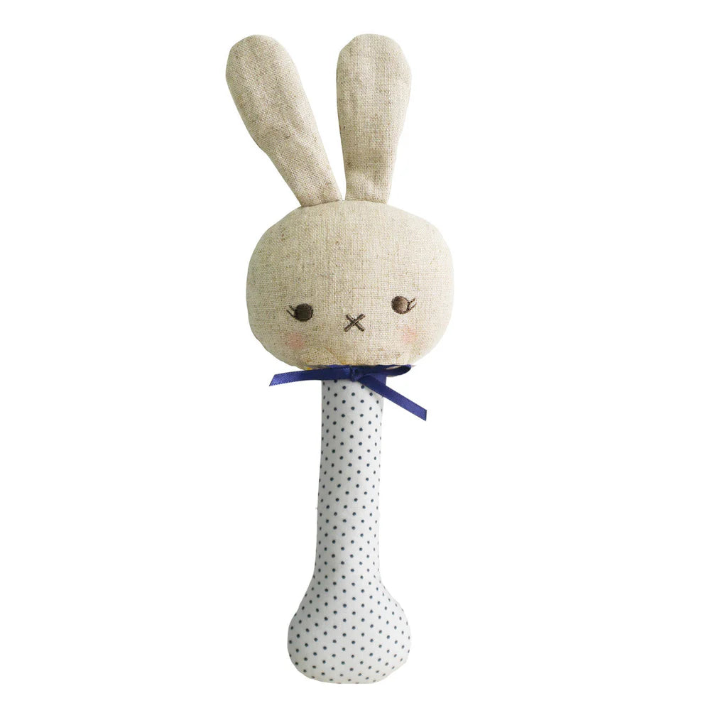 Alimrose Baby Bunny Stick Rattle