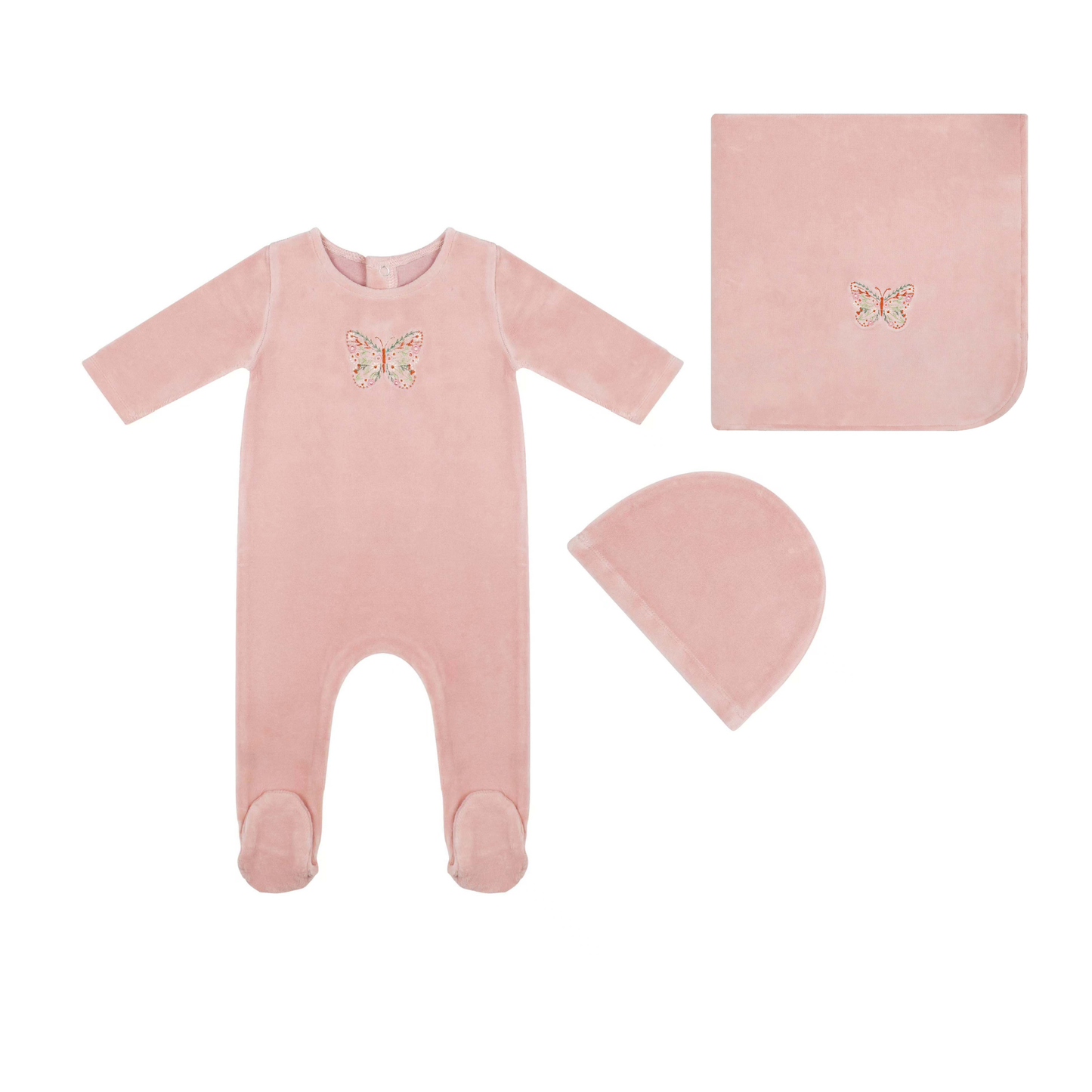 Tricot Bebe Embroidered Layette Set