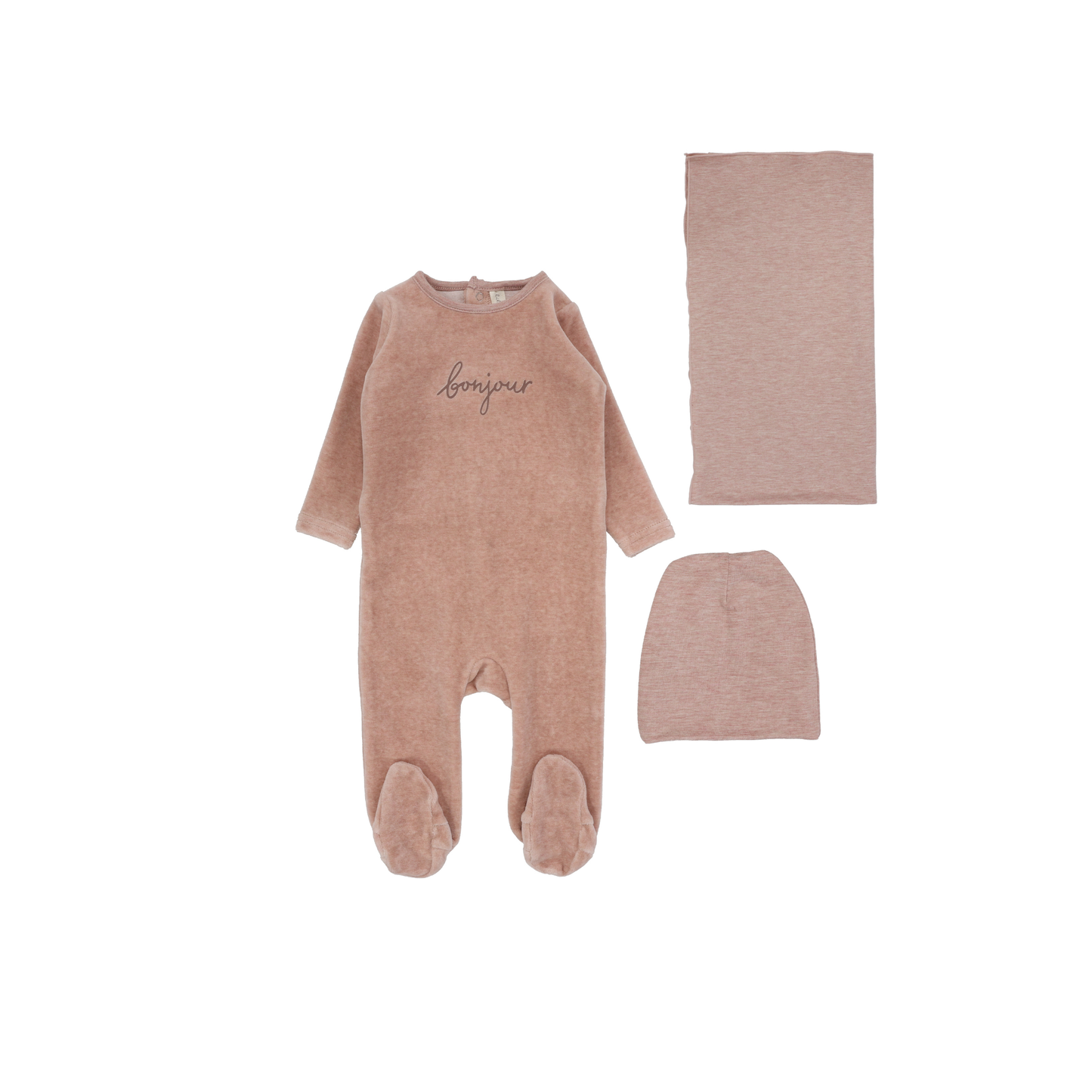 Lilette Velour Bonjour Layette Set