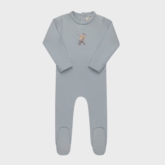 Ely's & Co. French Terry Mouse Footie