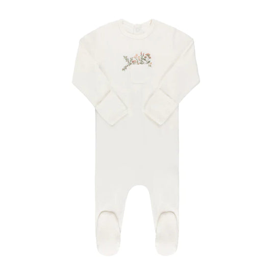 Ely's & Co. Cotton Pocket Full of Flowers Layette Set