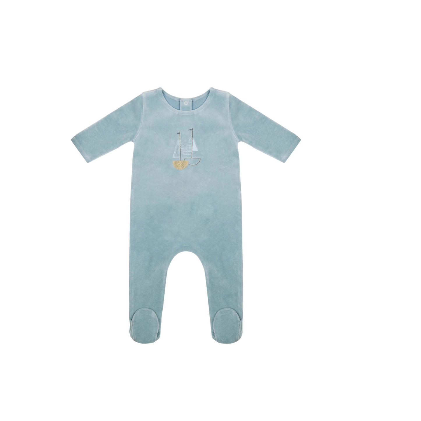 Tricot Bebe Embroidered Footie