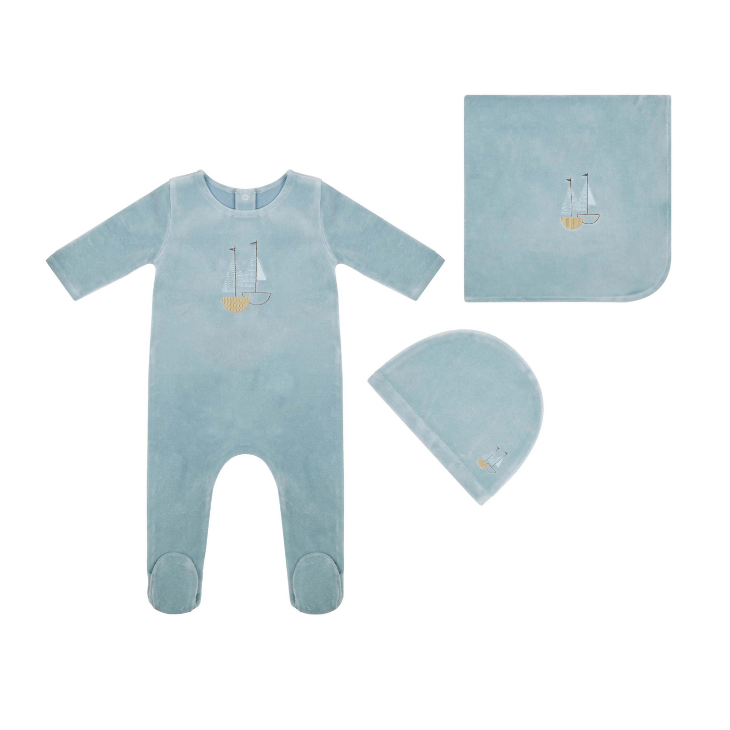 Tricot Bebe Embroidered Layette Set