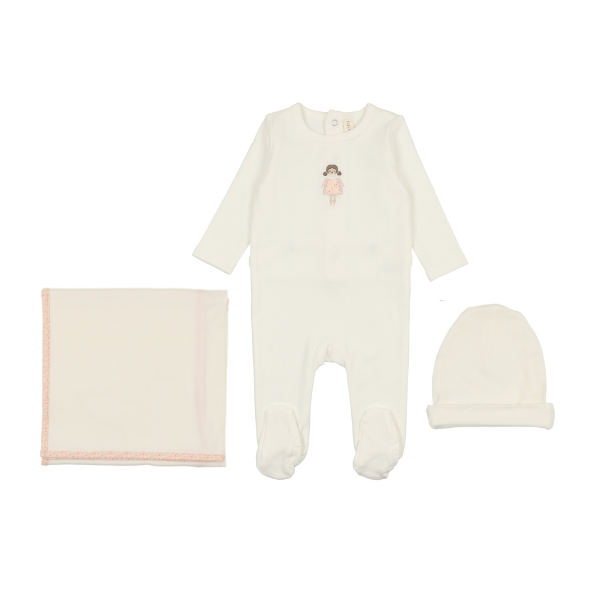 Lilette Embroidered Layette Set