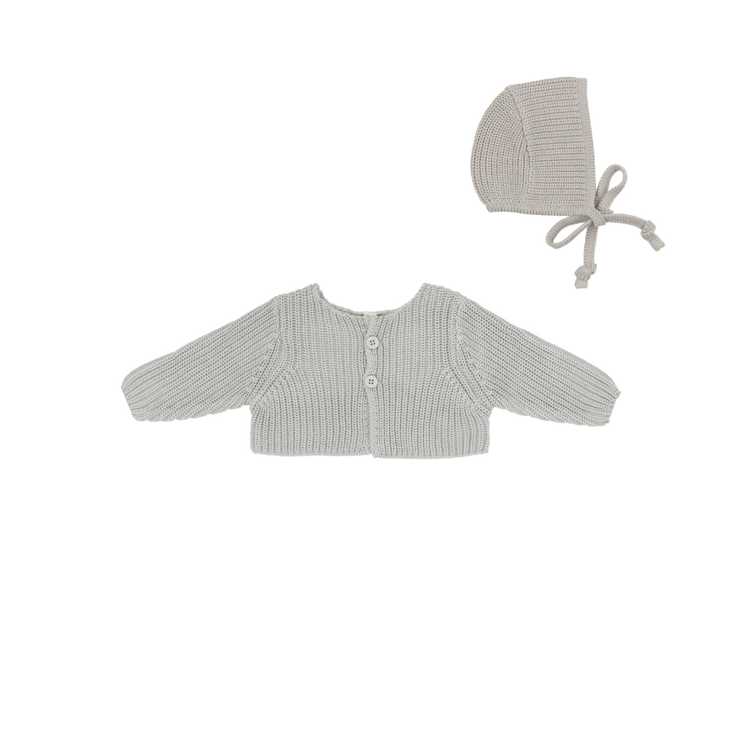 Lilette Chunky Knit Shrug + Bonnet