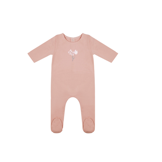 Tricot Bebe Organic Watercolor Footie