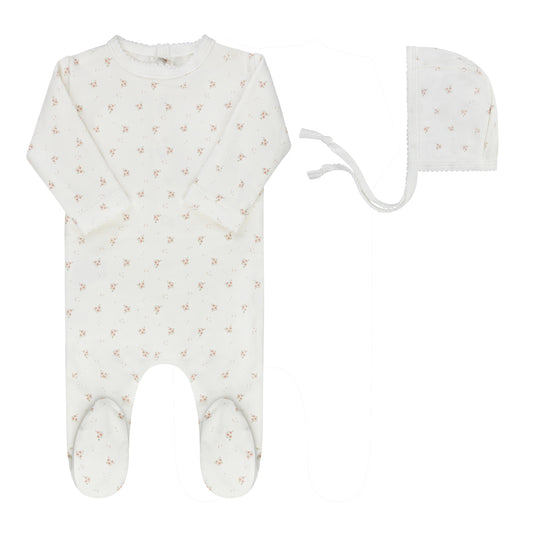 Ely's & Co. Ely's & Co. Rosebud/Diamond Footie Set