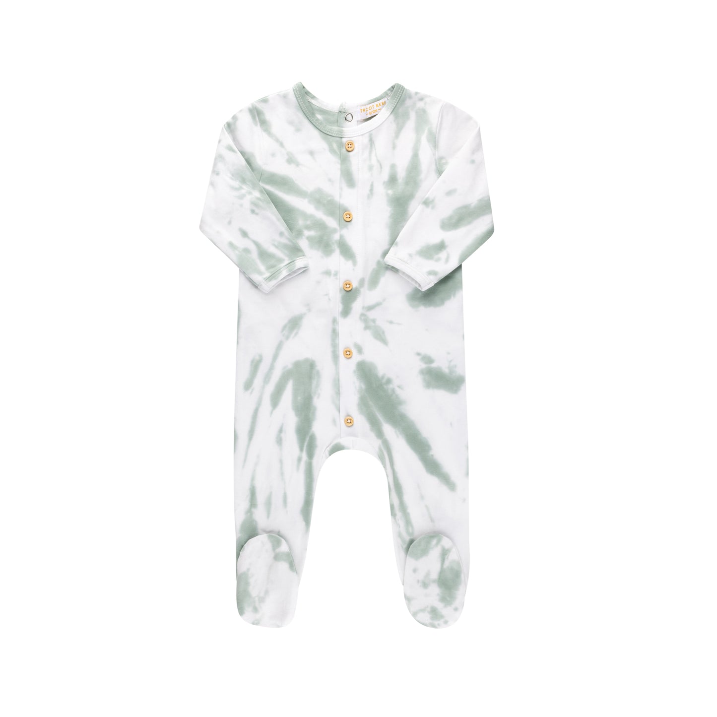 Tricot Bebe Tie Dye Footie