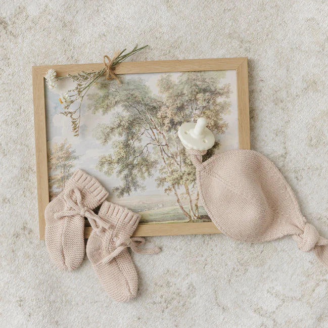 Peluche Knit Booties