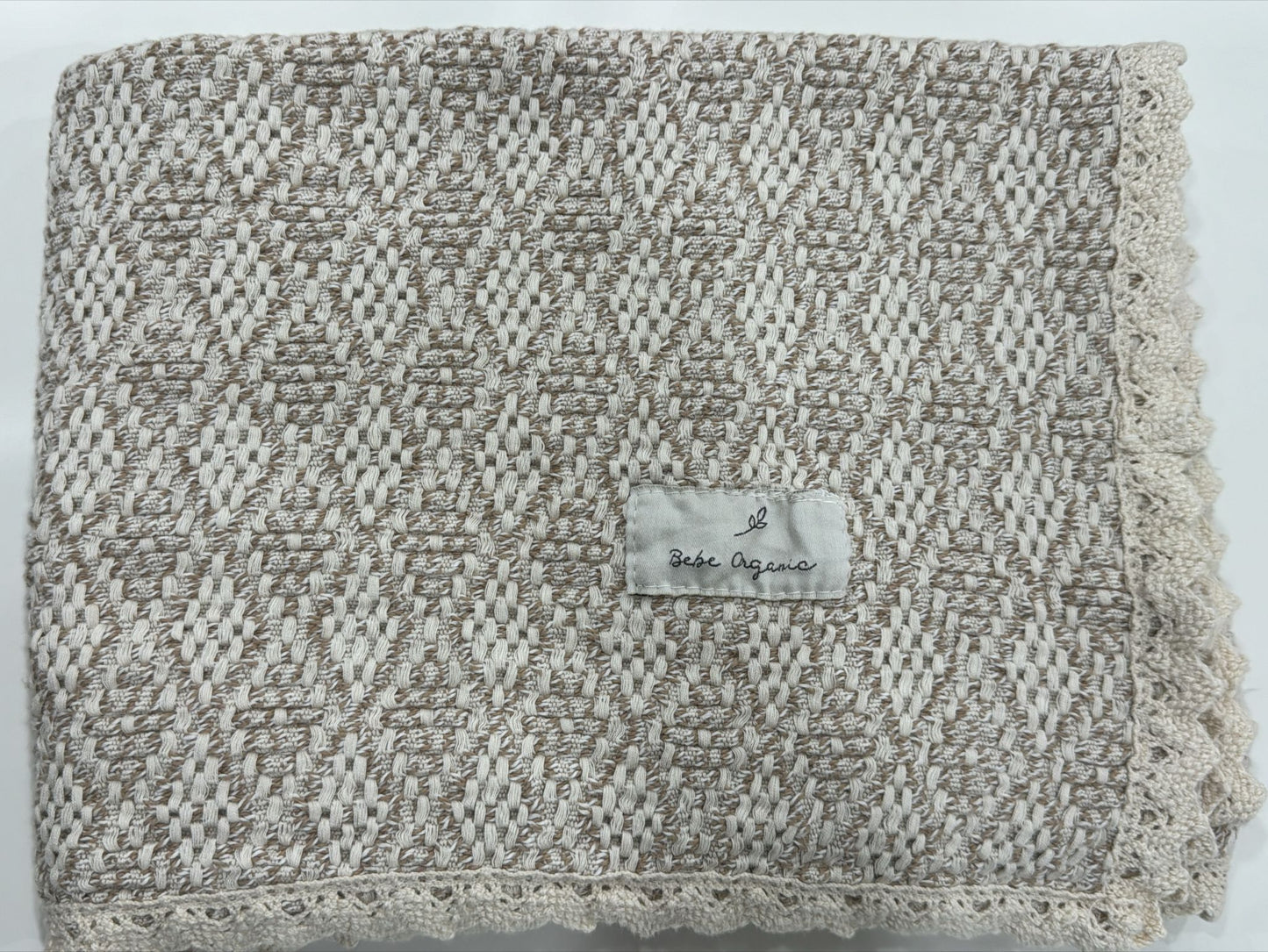 Bebe Organic Crochet Blanket