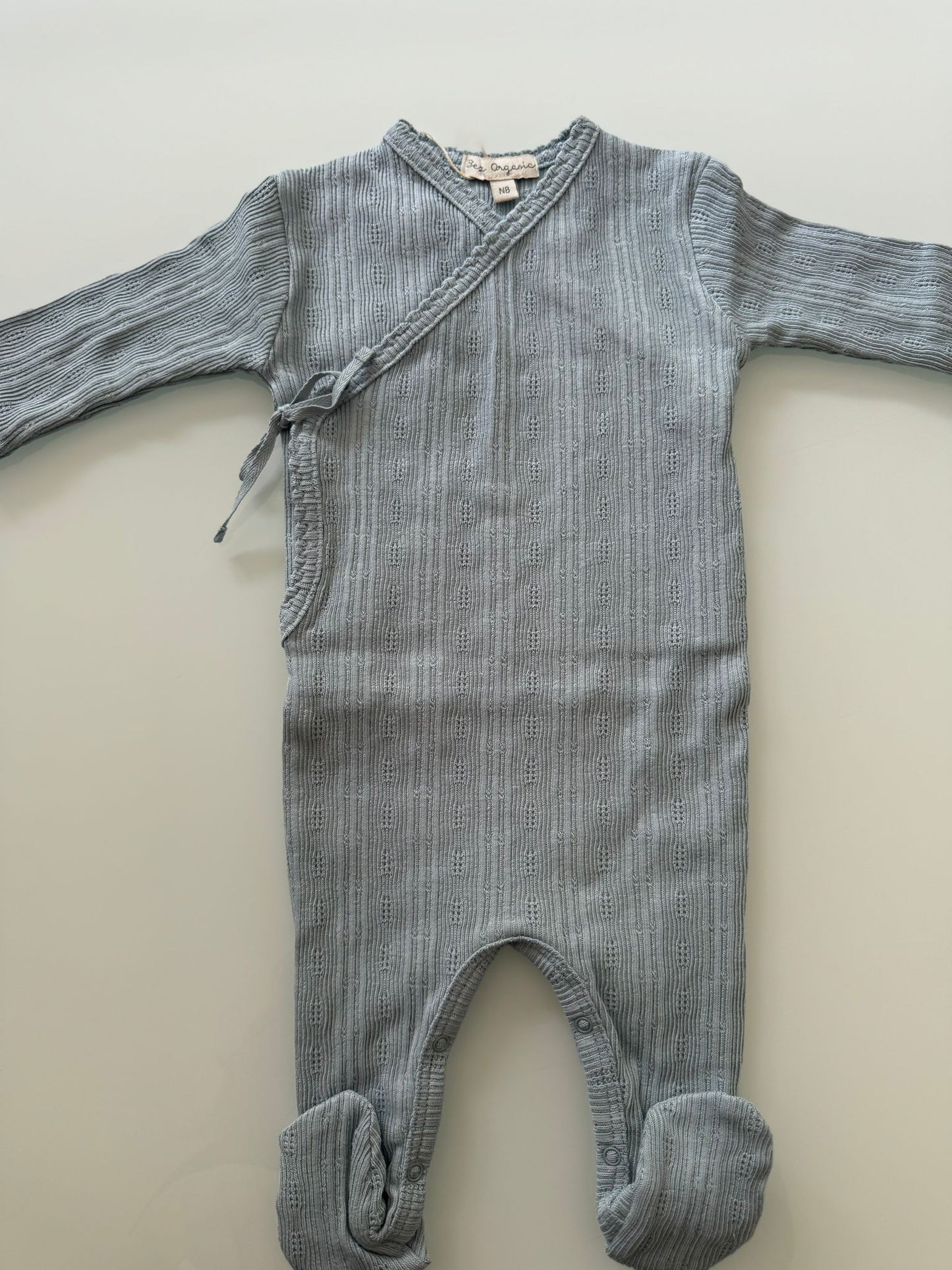 Bebe Organic Wrap Footie