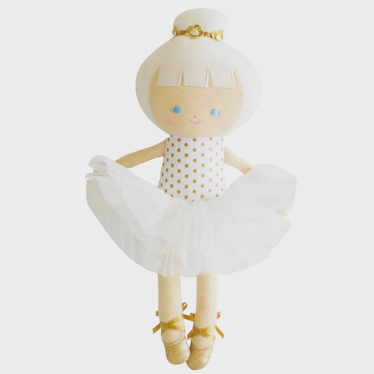 Alimrose Baby Ballerina 25cm Gold Spot