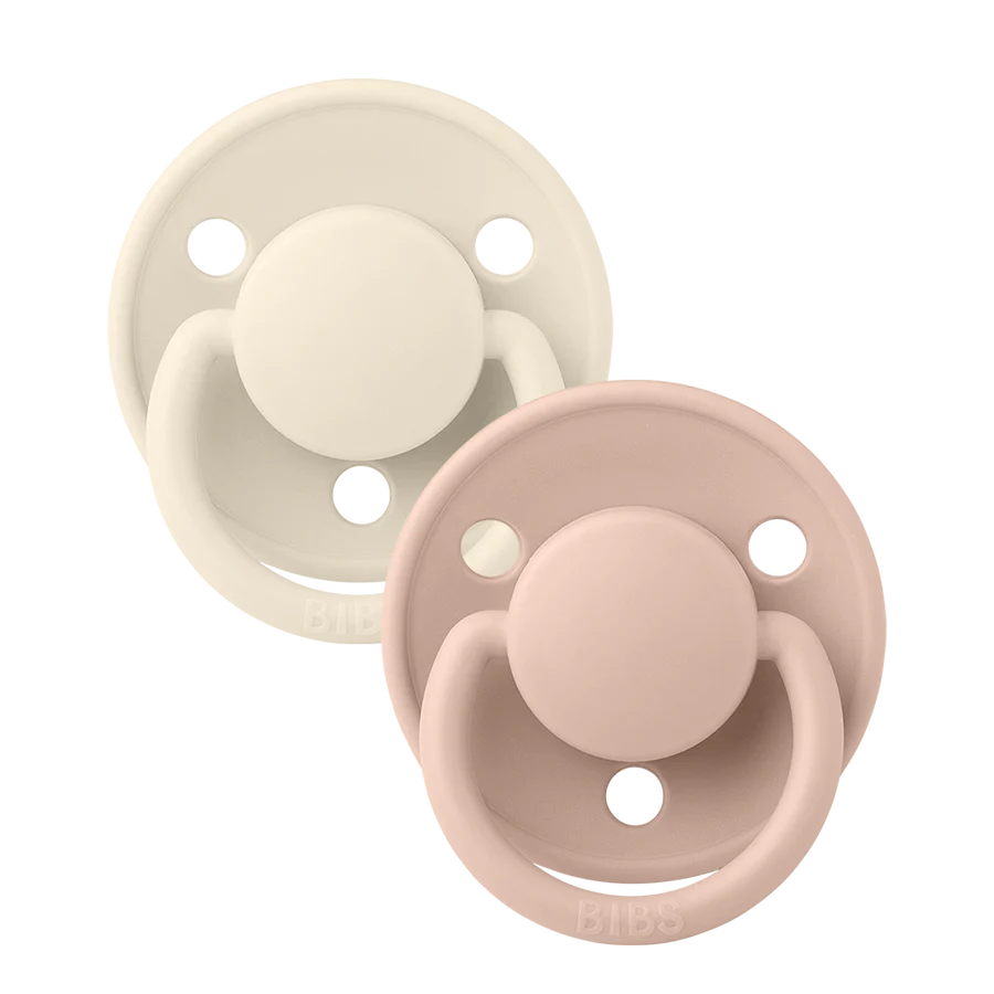 Bibs De Lux Pacifier 2pk Silicone