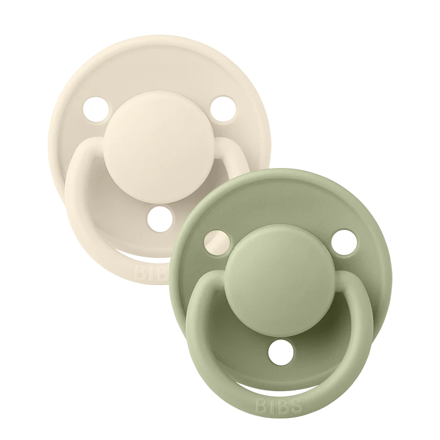 Bibs De Lux Pacifier 2pk Silicone