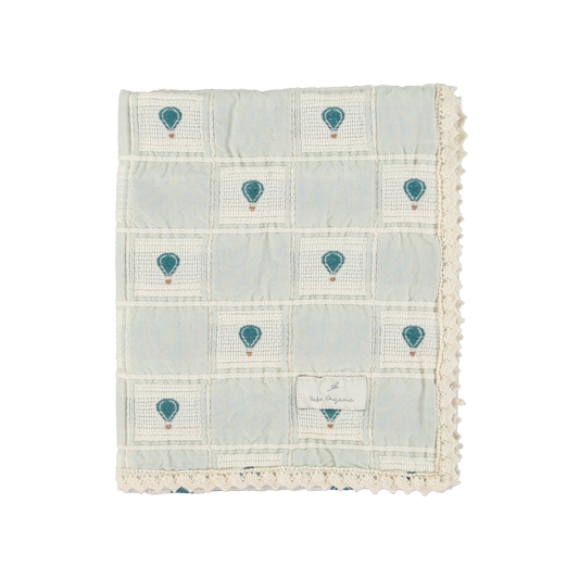 Bebe Organic Balloon Patchwork Blanket